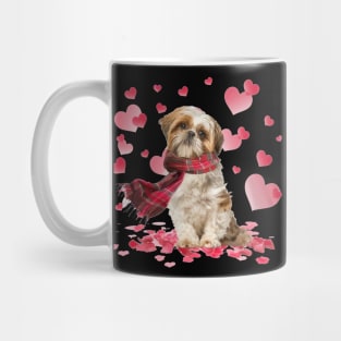 Shih Tzu Hearts Love Happy Valentine's Day Mug